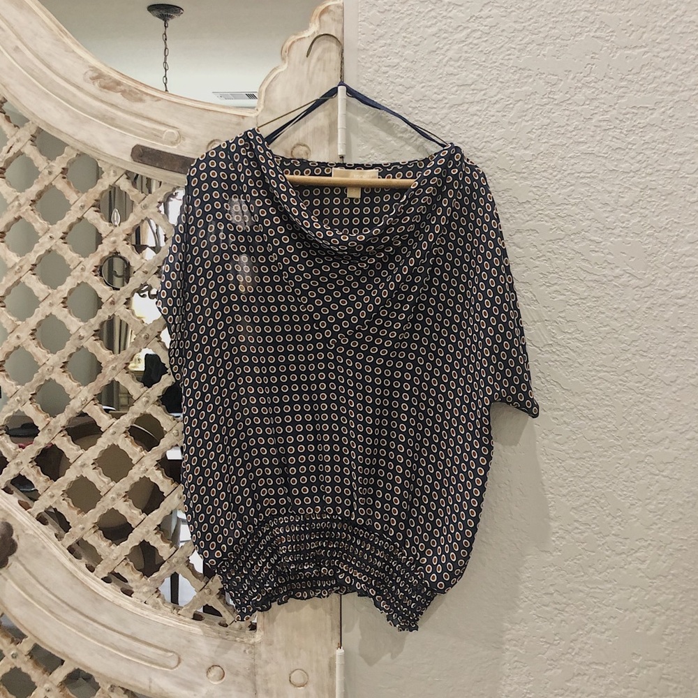 Michael Kors Circle Pattern Top - image 1